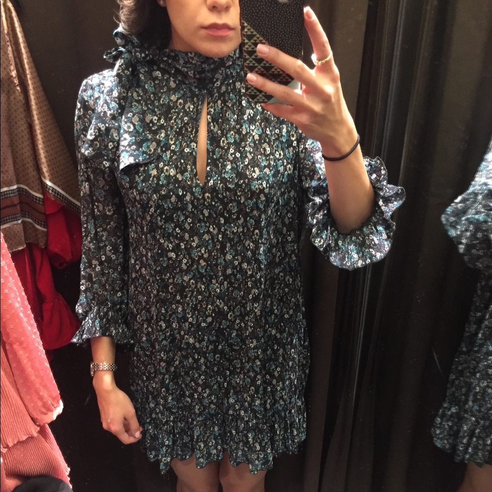 Zara Flowing Floral Dress 👗